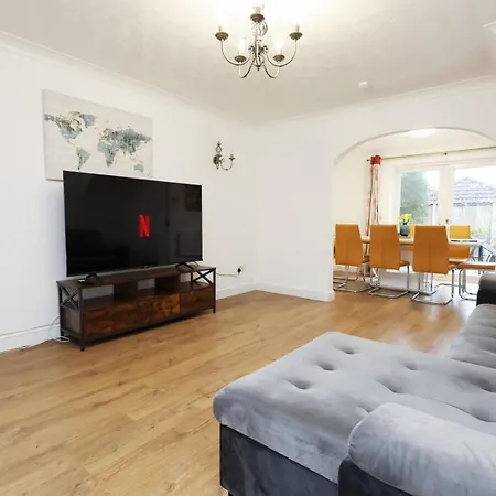 Kites House Long Sleep 8 Free Parking And Wi-fi Vakantiehuis *